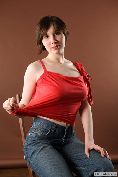 Hope Red Blouse AvErotica